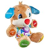 Fisher-Price Lernspaß-Hündchen mit DREI Stufen | sprechendes Kuscheltier...