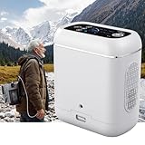Tragbarer Sauerstoffkonzentrator mit Akku, Sauerstoffkonzentration 95 ±...