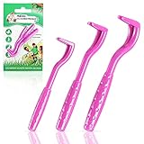 MYDAISY 3er-Set Zeckenzange für Hunde In 3 Verschiedenen Größen für...