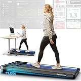 sWalk Walking Pad Laufband mit LED - Deutsche Qualitätsmarke - 1-6 km/h...