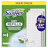 Swiffer Bodenwischer Trockene Bodentücher Nachfüller 216 Stück (6x36)...