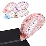 4 Stück Kleberoller Doppelseitiges Klebeband, Klebebänder Klebeband...