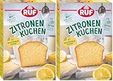 RUF Zitronenkuchen, Backmischung für einen Kastenkuchen aus besonders...