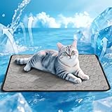 Kühlmatte für Hunde und Katze 61 x 51CM, Haustier Kühlmatte Waschbares...
