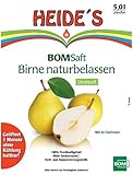 BOMSaft Birne naturbelassen, 5 Liter