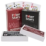 2X PokerStars Plastic Pokerkarten Duo-Pack | COPAG | Wasserdicht |...