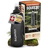 Bachgold® Squeeze Wasserfilter Outdoor – ultraleichter Wasserfilter...
