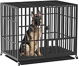 BingoPaw Hundekäfig XXL Transportbox Schwerlast: Metall Hundezwinger...