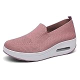 sPeesy Orthopädische Turnschuhe für Damen, Slip On Sportschuhe für...