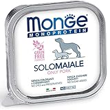 Monge Nassfutter für Hunde, Mono-Protein, 100 % Schwein, 150 x 24 g