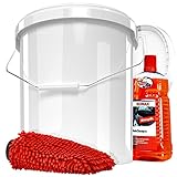 detailmate Auto & Motorrad Wasch Set: SONAX Autoshampoo Konzentrat 2L +...