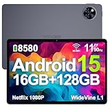 DOOGEE U11 Android 15 Tablet 11 Zoll 16GB RAM +128GB ROM (2TB TF) 8580mAh...