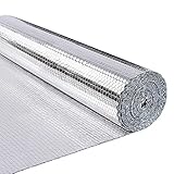 VOUNOT Isolierfolie Dämmfolie 10m x 122cm x 3mm, Doppelte...