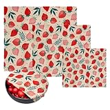 GmeDhc Bienenwachstücher, Wachspapier für Lebensmittel, Wiederverwendbare...