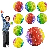 Cragmut 9 Stück Astro Jump Ball Set, Moon Galaxy Ball Spaceballs Super...