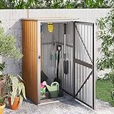 Homgoday Gartenhaus, Werkzeugschuppen, Garten, 88 x 89 x 161 cm, Schrank...