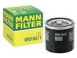 MANN-FILTER MW 64/1 - Motorrad-Ölwechselfilter Ölfilter – Für...