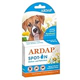 ARDAP Spot On für Hunde von 10 bis 25kg - Natürlicher Wirkstoff -...