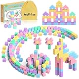 HaoVrisn Magnetische Bausteine Blöcke für Kinder, 45 Stück...