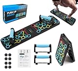 Push Up Board, Multi-Funktions Home Workout Equipment Faltbar Portable...