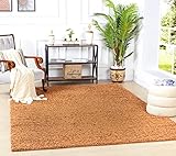 Surya Home Shaggy Berber Teppich - Flauschiger Teppich für Wohnzimmer,...