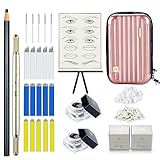 Microblading Set, Mokohoa Microblading Pen mit Mapping Kit Microblading...