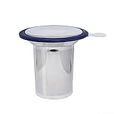 Tee-Ei aus Edelstahl, 11,5 x 7 x 9 cm, ultrafeines Netz, hängendes &...