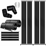 KESSER® Solarkollektor Poolheizung Warmwasser Heizung Solarheizung für...