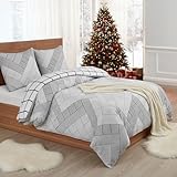 Buymax® Biber Bettwäsche 200x220 cm Flauschige Winterbettwäsche 3 Teilig...