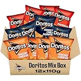 Doritos 12er Party-Mix (12x110g 4x Sweet Pepper / 4x Paprika / 4x Nacho...