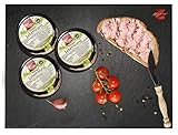 Leberwurst aus Thüringen Original I Aufstrich in Glas-Konserven I 3...