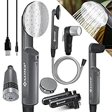 KESSER® Campingdusche mit Akku Tauchpumpe Handbrause 2X...