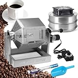 HYQNG Kaffeeröstermaschine 3,8 l, Trommel-Kaffeebohnenröster für den...