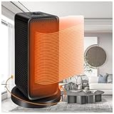 CENAP Heizung, 1200W Keramik HeizlüFter Heizstrahler, 3 Modi HeizlüFter...