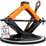 Hansewerk® Wagenheber Scherenwagenheber 2t inkl. Ratsche. 360°...