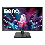 BenQ PD3205U Grafiker Monitor (AQCOLOR Technologie, 32 Zoll, 4K UHD, IPS,...