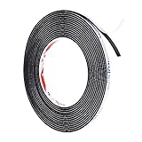 PATIKIL 5m/16.4ft Versiegelung Schaumstoff Klebeband 5mm Breit 2mm Dicke...