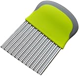 NEXROLA Gemüseschneider, Wellenschneider aus Edelstahl, Pommes-Schneider,...