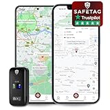 SafeTag Mini 4G – Mini wiederaufladbarer 4G LTE GPS-Tracker, Auto,...