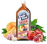 KnobiVital mit Granatapfel & Holunder Bio (960 ml) I Hochkonzentrierter...