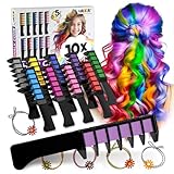 Magicat Haarkreide für Mädchen Set I 10 auswaschbare Farben & 5...