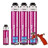 dubaust MSP24 Bauschaum Montageschaum Pistolenschaum 750ml Kombisets PU...