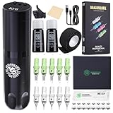 Dragonhawk X3 Tattoo Maschine Set kabellose tätowiermaschine Rotary Tattoo...