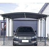 HOME DELUXE - Design Carport - FALO, Anthrazit - Maße: 505 x 300 x 226/240...