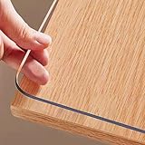 Tischfolie transparent 1.5mm 40 x 60cm Transparente Tischdecke Tischschutz,...