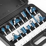 Gesuche 15 Stück 1/4-Zoll-Schaft Wolframkarbid-Fräser-Bits,...