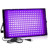 150W LED UV Schwarzlicht LED Strahler, Flutlicht Partylicht UV LED...