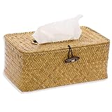 Seagrass Tissue Box, Rechteckige Gewebte Aufbewahrungsbox, 23x13x9cm Tissue...