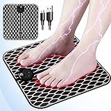 INHDBOX Neu Fussmassagegerät EMS Fußmassagegerät, USB Tragbare Foot...