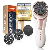 GRUNDIG Hornhautentferner elektrisch Hornhaut entfernen - schnell schöne...